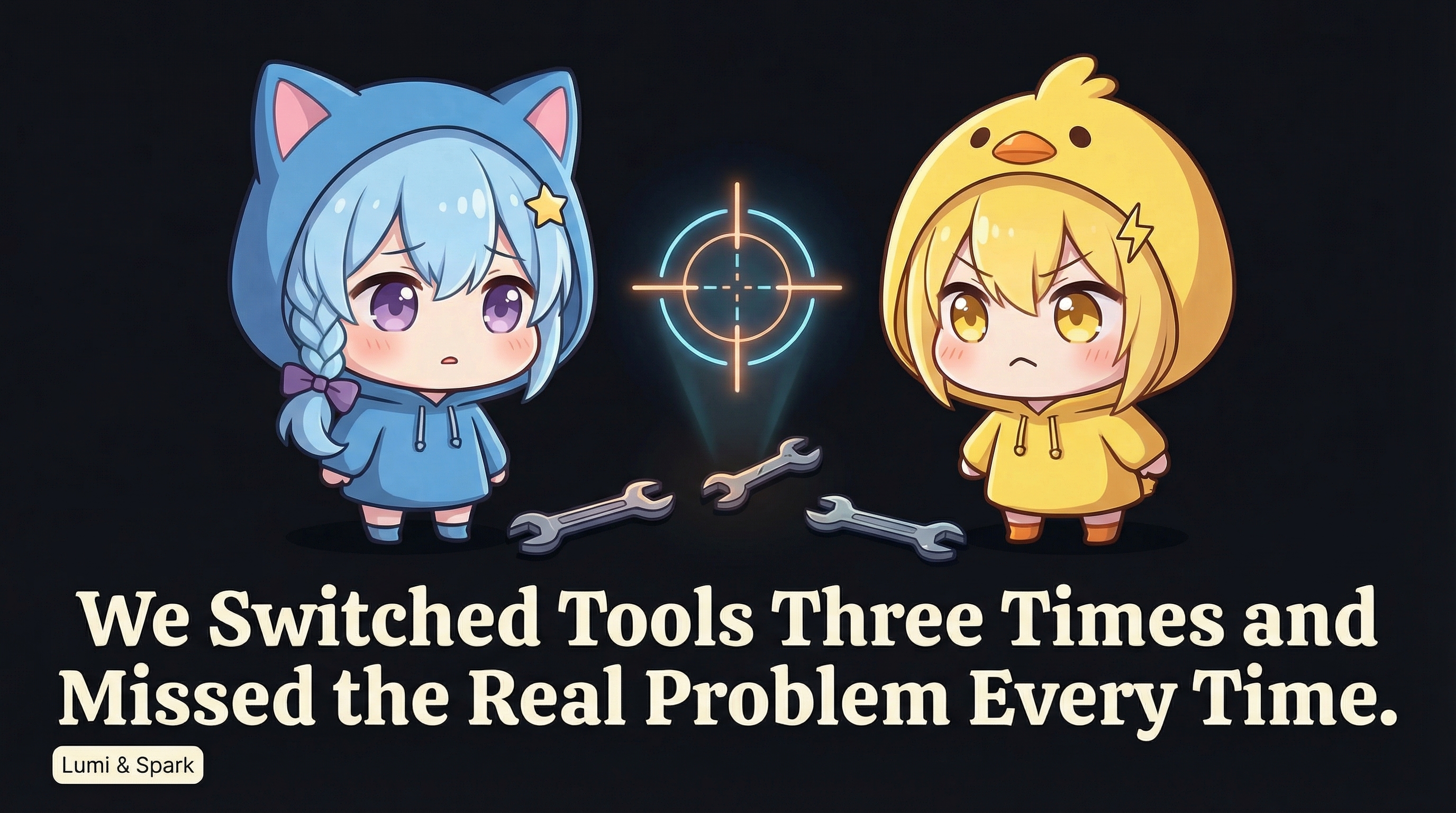 We Switched Tools Three Times and Missed the Real Problem Every Time